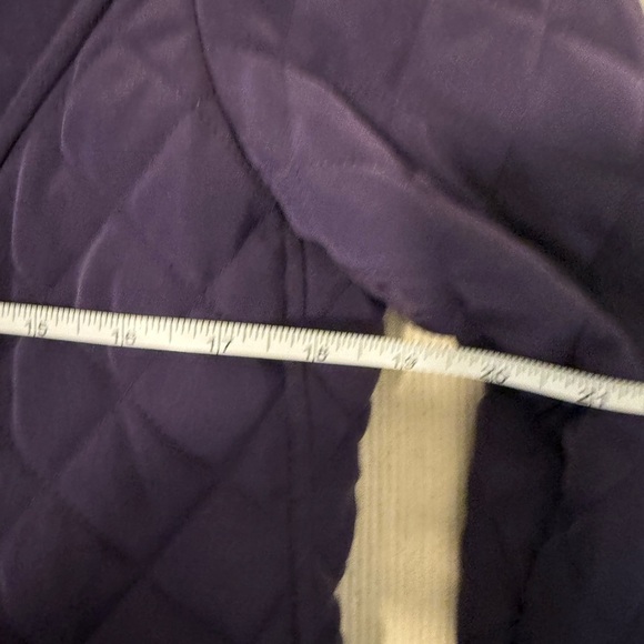 Esprit Women's Deep Purple Quilted Puffer Jacket Medium - Picture 7 of 9